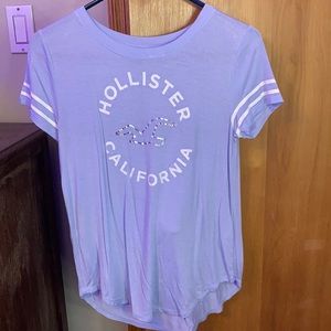 Hollister baby blue t-shirt